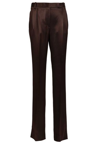 Tom Ford Double-Pleated Straight Pants