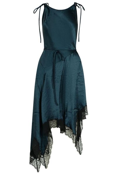 Acne Studios Satin Lace Dress