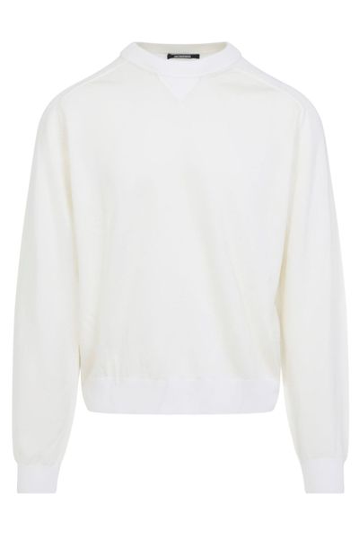 Jacquemus Logo Embroidered Long-Sleeved Sweater