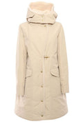 Fay Detachable-Hood Buttoned Parka Coat