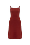 Ferragamo Knitted Slip Midi Dress