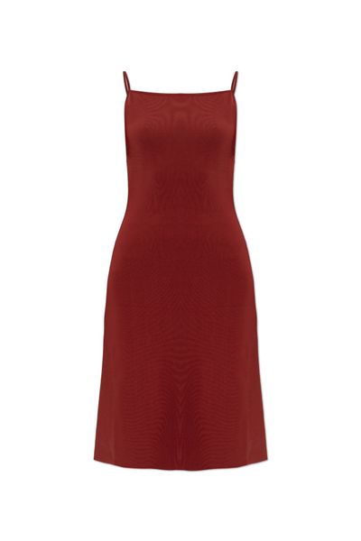 Ferragamo Knitted Slip Midi Dress