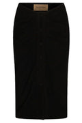 Valentino Button Detailed Gathered Skirt