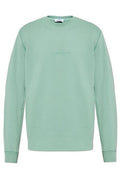 Stone Island Logo Embroidered Sweatshirt