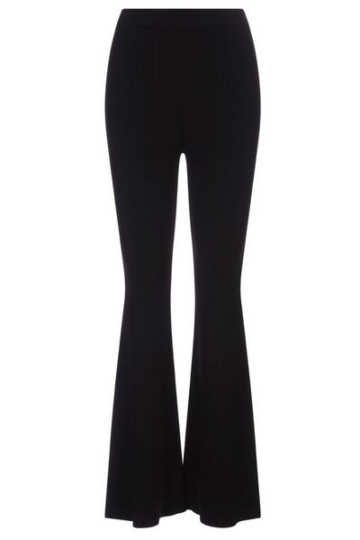 Stella McCartney Ribbed Knit Flared Leggings