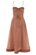 Zimmermann Luna Ruffle Midi Dress