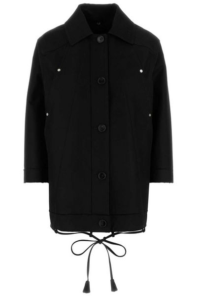 Gucci Drawstring Short Car Coat