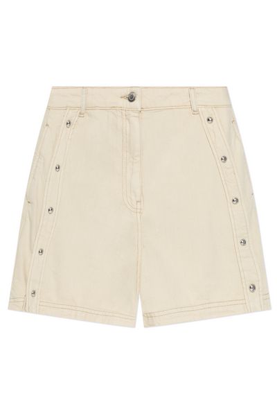 Iro Stud Embellished Straight-Hem Shorts