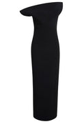 Khaite Cato Strapless Midi Dress