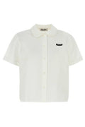 Miu Miu Short-Sleeved Button-Up Shirt