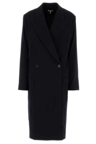 Loewe Double-Breasted Long Coat
