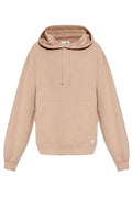 Saint Laurent Logo Patch Drawstring Hoodie