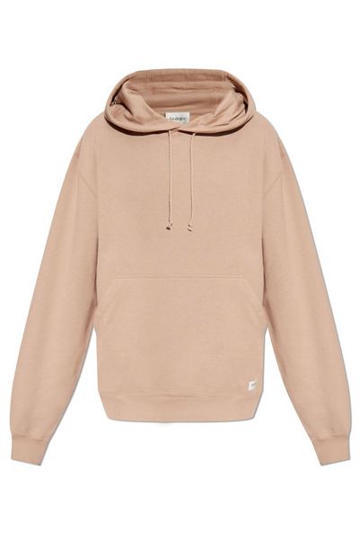 Saint Laurent Logo Patch Drawstring Hoodie