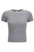Saint Laurent Cassandre Embroidered T-Shirt