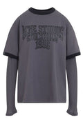 Acne Studios Layered Graphic T-Shirt