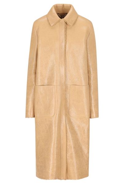 Fendi Collared Long Coat