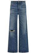 Our Legacy Distressed Wide-Leg Jeans