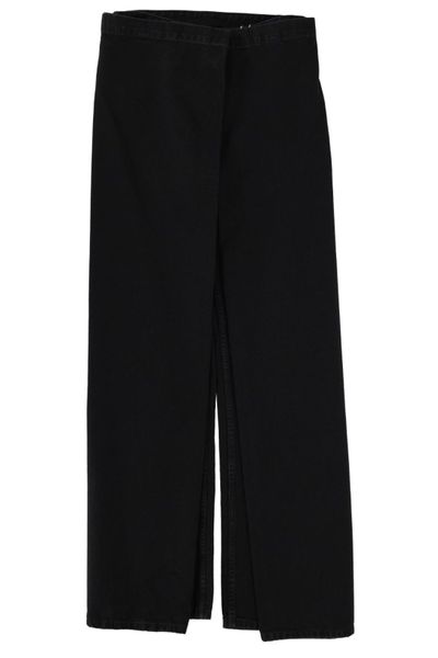 MM6 Maison Margiela Wide-Leg Draped Jeans