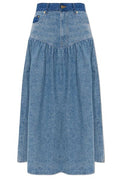 Ganni Panelled Stretch Skirt