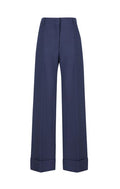 Valentino Pleat Detailed Striaght Leg Pants