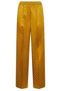 Gucci Monogrammed Straight-Leg Pants