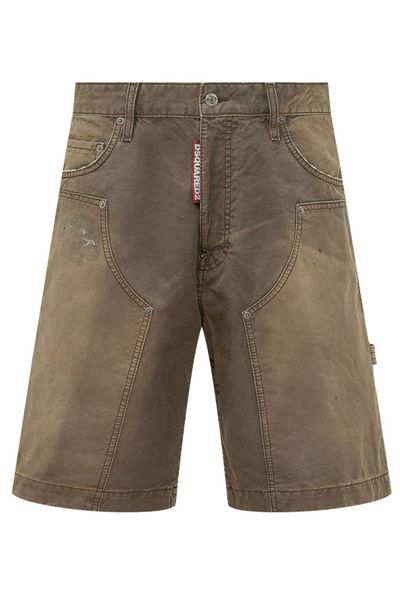 Dsquared2 Garment Dyed Carpenter Shorts