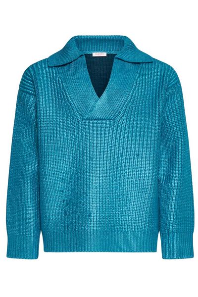 Valentino V-Neck Straight Hem Jumper