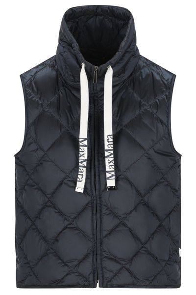 Max Mara The Cube Tregic Zip-Up Drawstring Gilet