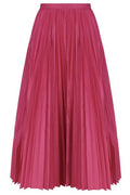 Christian Dior Pleated Midi Skirt