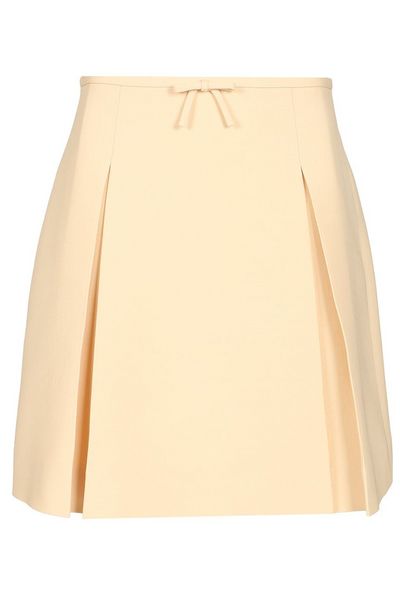 Valentino Bow Detailed Pleated Skort