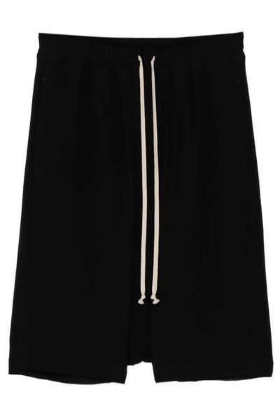 Rick Owens Long Drawstring Shorts