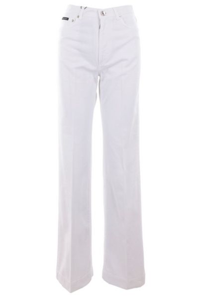 Dolce & Gabbana Logo Tag Flared Jeans