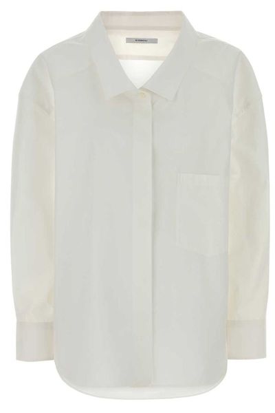 Givenchy Wide Collar Long Sleeved Shirt