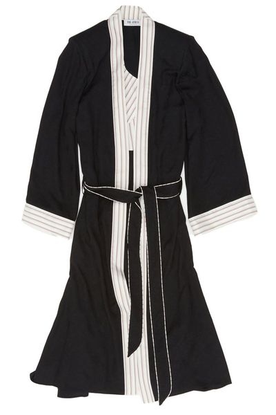 The Attico Tied Waist Long Coat