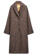 Momonì Danimarca Bis Chevron Oversized Coat