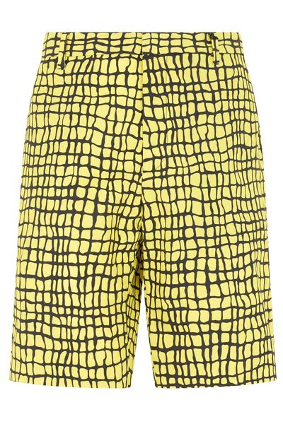 Moschino Geometric Print Shorts
