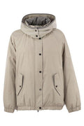 Brunello Cucinelli Elasticated Hem Hooded Jacket