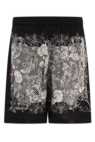 Acne Studios Pattern Printed Bunny Shorts