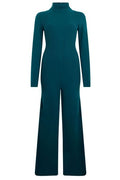 Alberta Ferretti High-Neck Jumpsuit