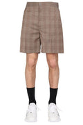 Givenchy Prince Of Wales Pattern Bermuda Shorts