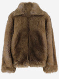 DARKPARK Faux Fur Short Coat