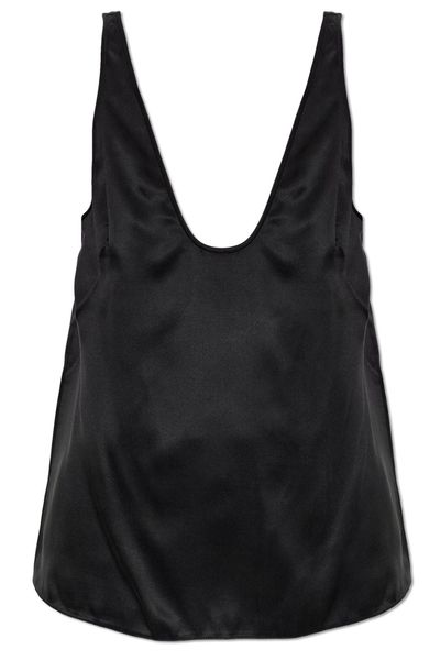 Tom Ford Scoop-Neck Silk Top