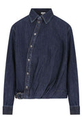 Loewe Draped Denim Shirt