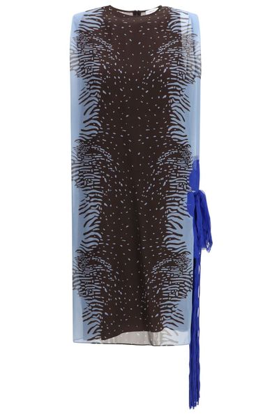 Ferragamo Flower Detail Sheath Dress