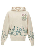 Amiri Ma Quod Flames Oversized Hoodie