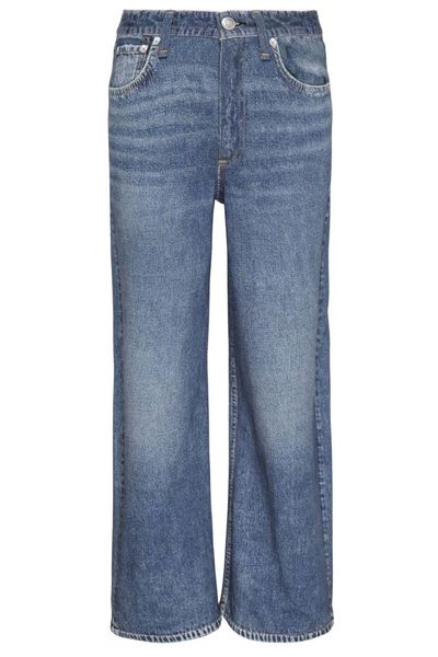 Rag & Bone Rb Miramar Andi Ankle Wide-Leg Pants