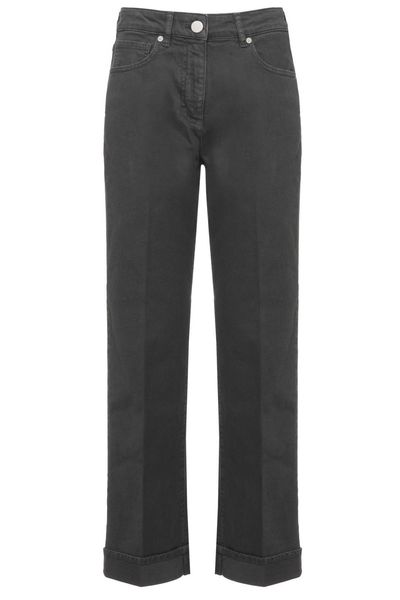 Peserico High-Rise Straight-Leg Jeans