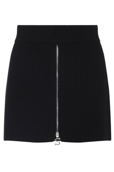 Sportmax Refolo Knitted Mini Skirt