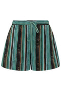 Pinko Striped Drawstring Shorts