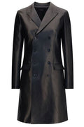 Tom Ford Double-Breasted Leather Coat